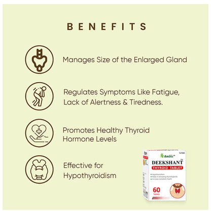 Ambic Deekshant Thyroid Tablet (60 Each)