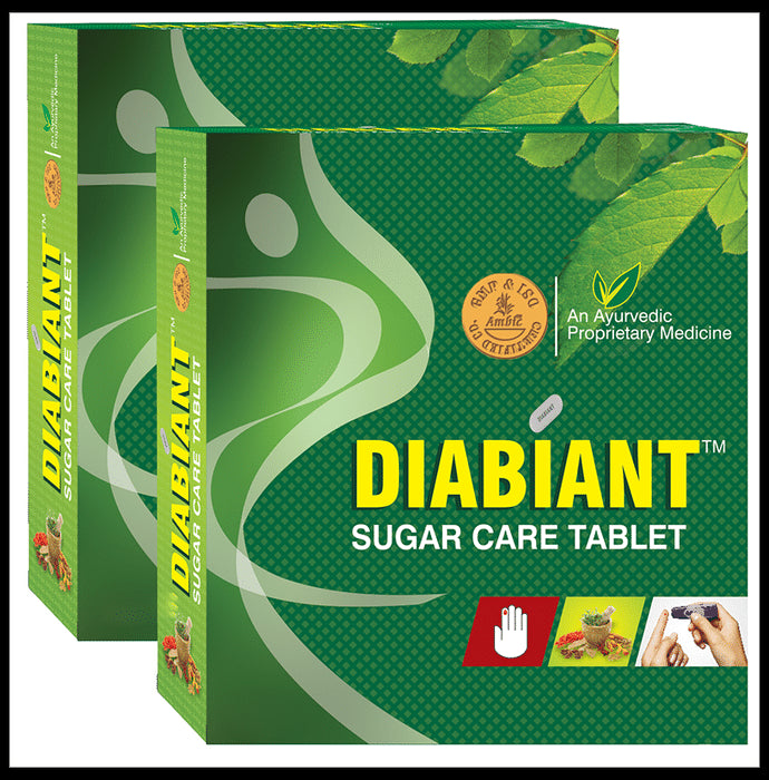 Ambic Diabiant Sugar Care Tablet for Diabetes Care (30 Each) - Classic Derma