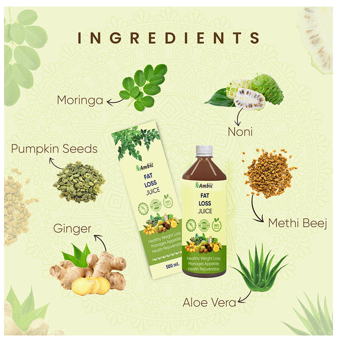 Ambic Fat Loss Juice Helps Manage Weight Naturally