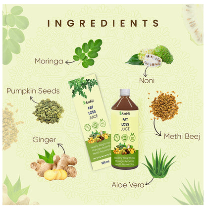 Ambic Fat Loss Juice Helps Manage Weight Naturally