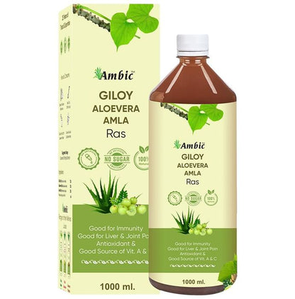 Ambic Giloy Aloevera Amla Ras - Classic Derma