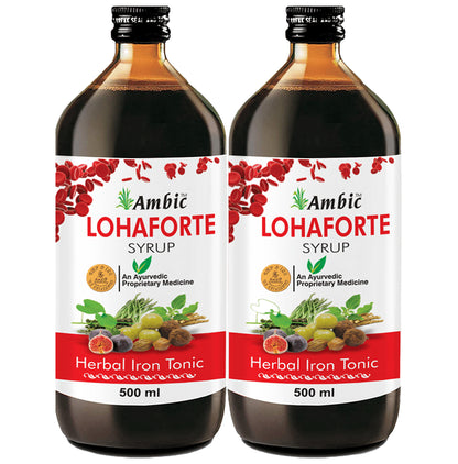 Ambic Lohaforte Syrup (500ml Each)