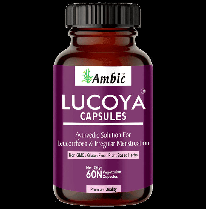 Ambic Lucoya Vegetarian Capsule (60 Each) - Classic Derma