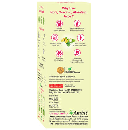 Ambic Noni Garcinia AloeVera Ras