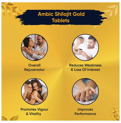 Ambic Shilajit with Wadi Wati Gold ASS (15 Each)