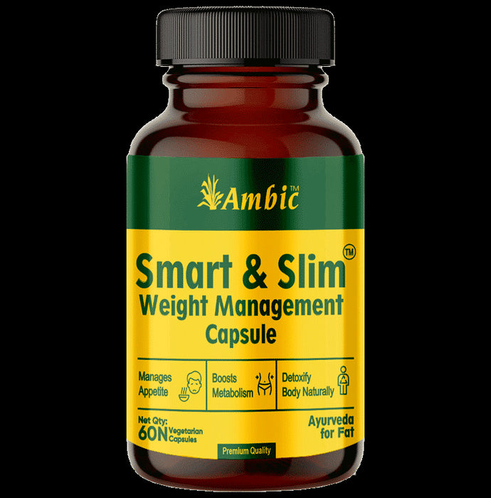 Ambic Smart & Slim Vegetarian Capsule (60 Each) - Classic Derma