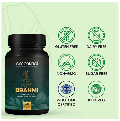 Ambrosial Herbals Brahmi Capsule