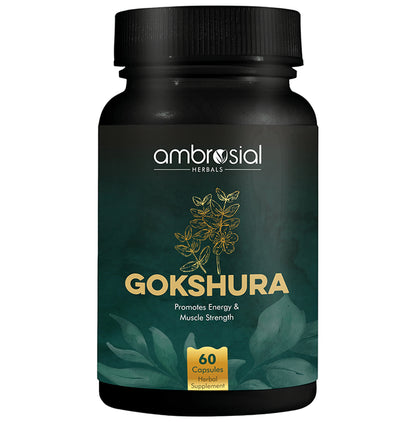 Ambrosial Herbals Gokshura Capsule - Classic Derma