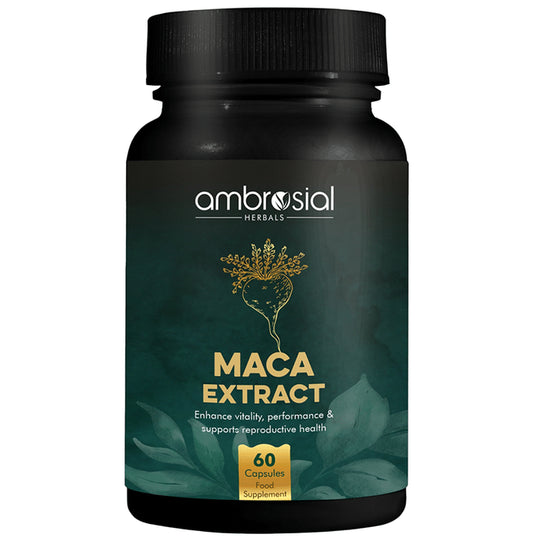 Ambrosial Herbals Maca Extract Capsule - Classic Derma