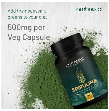 Ambrosial Herbals Spirulina Capsule