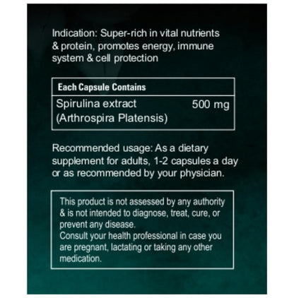Ambrosial Herbals Spirulina Capsule