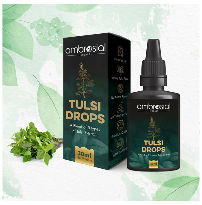 Ambrosial Herbals Tulsi Oral Drops