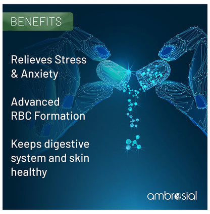 Ambrosial Veg Essentials B-Complex Veg Capsule