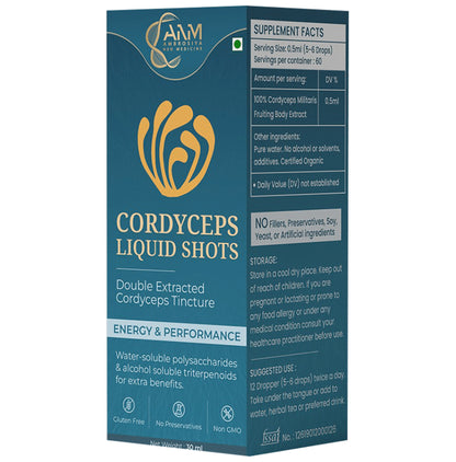Ambrosiya Cordyceps Liquid Shots