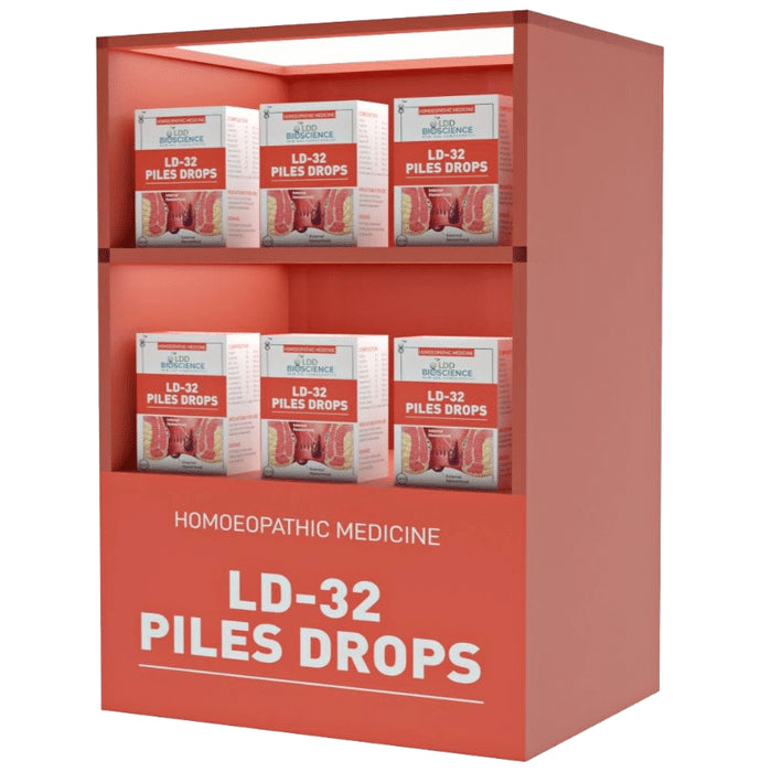 LDD Bioscience LD-32 Piles Drops (30ml Each) Buy 5 get 1 Free - Classic Derma