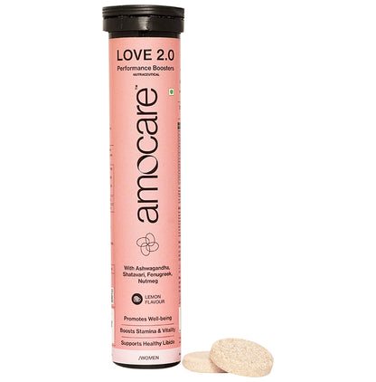 Amocare Love 2.0 Effervescent Tablet Lemon