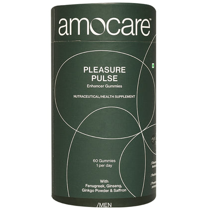 Amocare Pleasure Pulse Enhancer Gummies for Men - Classic Derma
