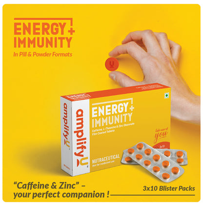 AmplifyU Energy + Immunity Tablet