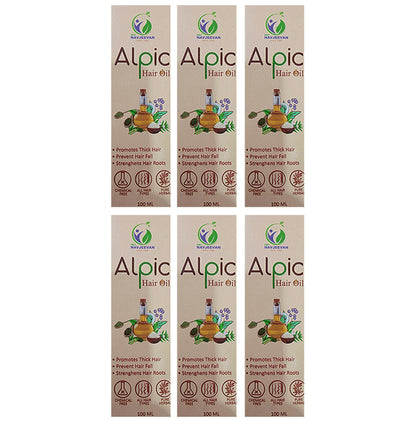 Amrit Navjeevan Alpic Hair Oil (100ml Each) - Classic Derma