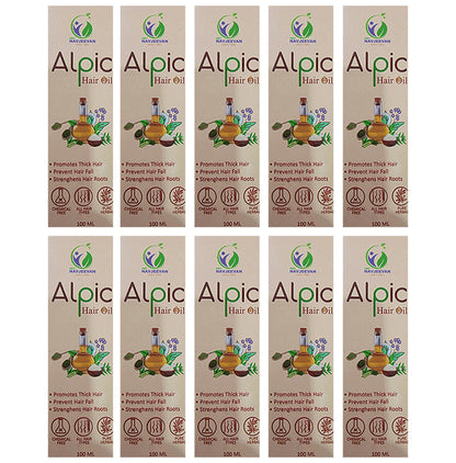 Amrit Navjeevan Alpic Hair Oil (100ml Each) - Classic Derma