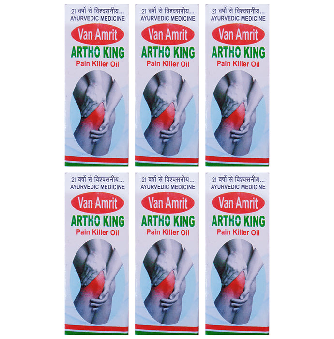 Amrit Navjeevan Artho King Pain Killer Oil(50ml Each) - Classic Derma
