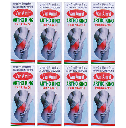 Amrit Navjeevan Artho King Pain Killer Oil(50ml Each) - Classic Derma
