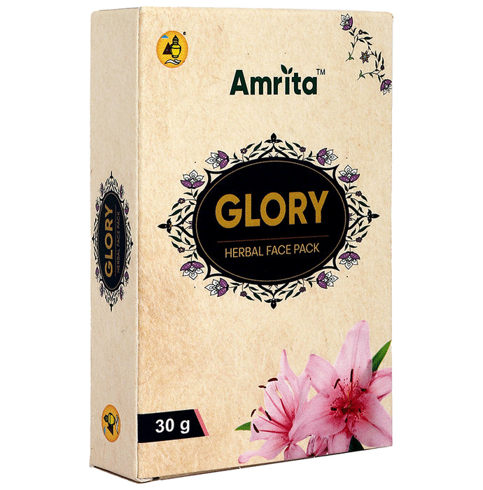 Amrita Glory Herbal Face Pack (30gm Each) - Classic Derma