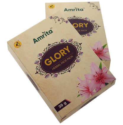 Amrita Glory Herbal Face Pack (30gm Each)