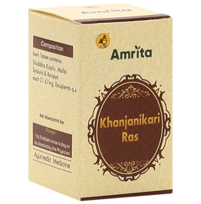 Amrita Khanjanikari Ras Tablet - Classic Derma