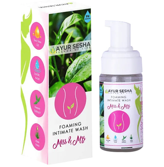 Ayur Sesha Foaming Intimate Wash - Classic Derma
