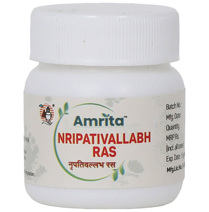 Amrita Nripativallabh Ras Tablet - Classic Derma