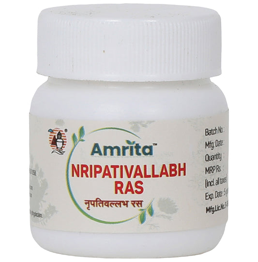 Amrita Nripativallabh Ras Tablet - Classic Derma