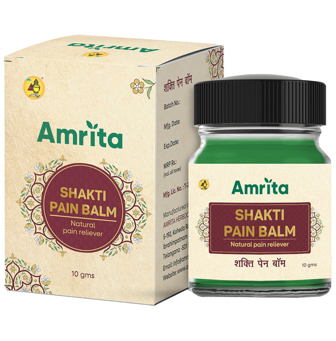 Amrita Shakti Pain Balm (10gm Each) - Classic Derma