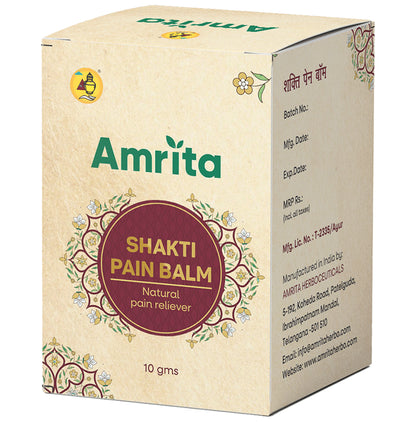 Amrita Shakti Pain Balm (10gm Each)
