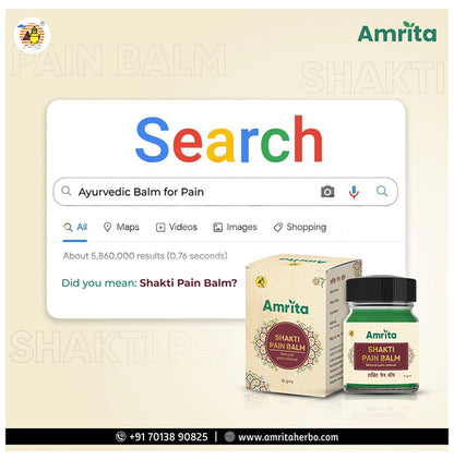 Amrita Shakti Pain Balm (10gm Each)