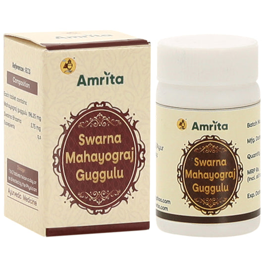 Amrita Swarna Mahayograj Guggul Tablet - Classic Derma