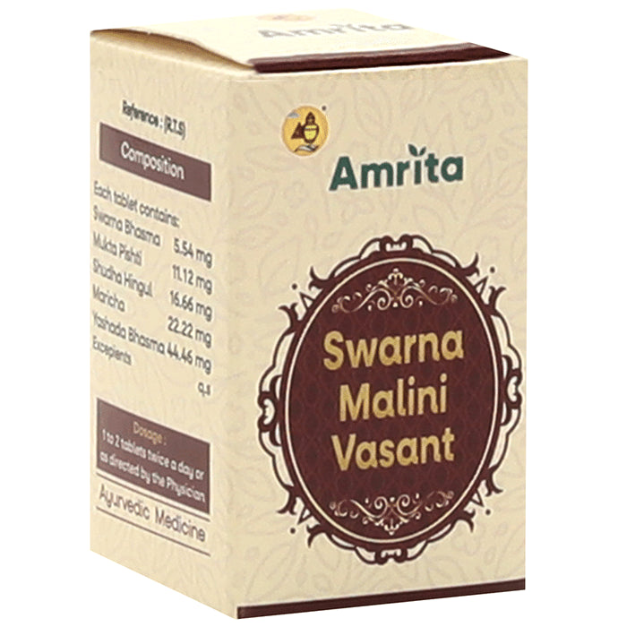 Amrita Swarna Malini Vasant Tablet