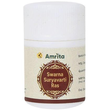 Amrita Swarna Suryavarti Ras Tablet - Classic Derma