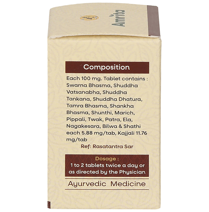 Amrita Swarna Sutshekhar Ras Tablet