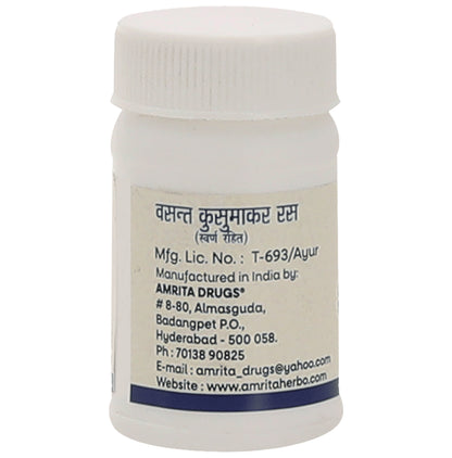 Amrita Vasant Kusumakar Ras Tablet