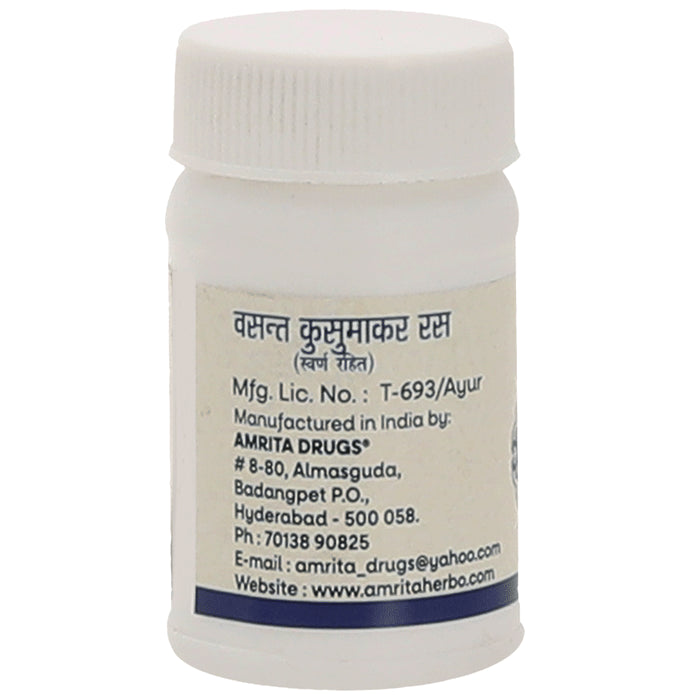 Amrita Vasant Kusumakar Ras Tablet