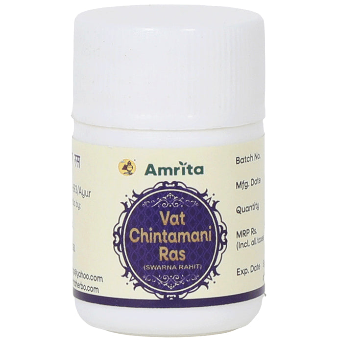 Amrita Vat Chintamani Ras (Swarna Rahit) Tablet - Classic Derma