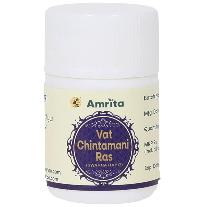 Amrita Vat Chintamani Ras (Swarna Rahit) Tablet - Classic Derma