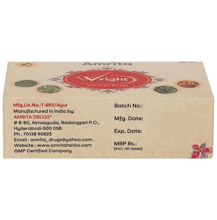 Amrita Wright Herbal Soap (75gm Each)