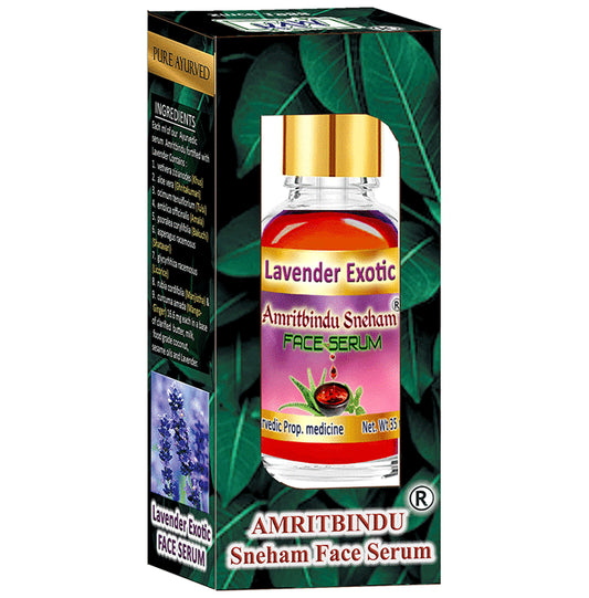 Amritbindu Sneham Lavender Exotic Face Serum - Classic Derma