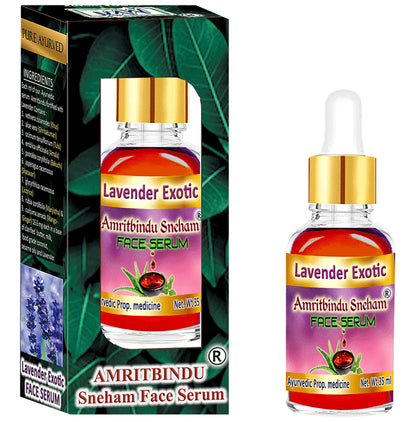 Amritbindu Sneham Lavender Exotic Face Serum