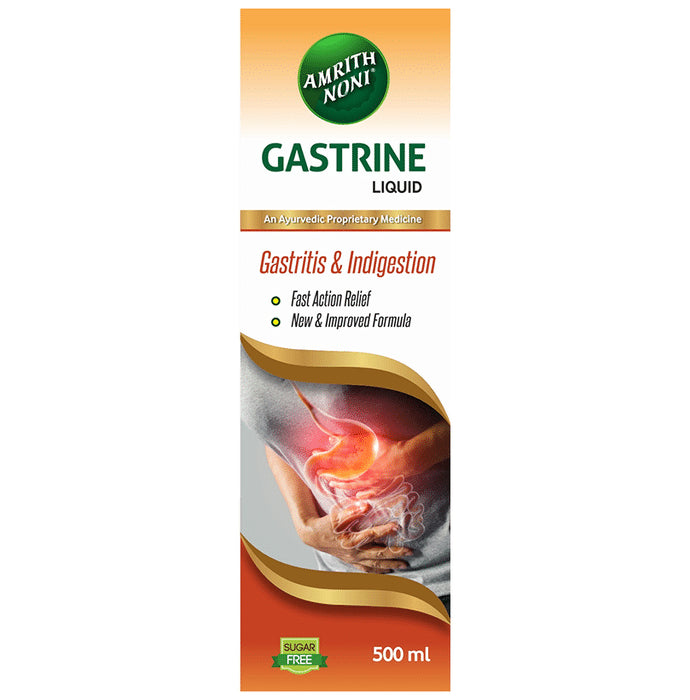 Amrith Noni Gastrine Liquid for Gastritis & Indigestion Sugar Free - Classic Derma