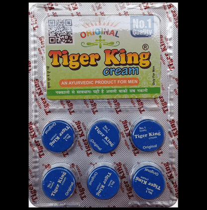 Amritveda Tiger King Cream (6x1.5gm Each) - Classic Derma