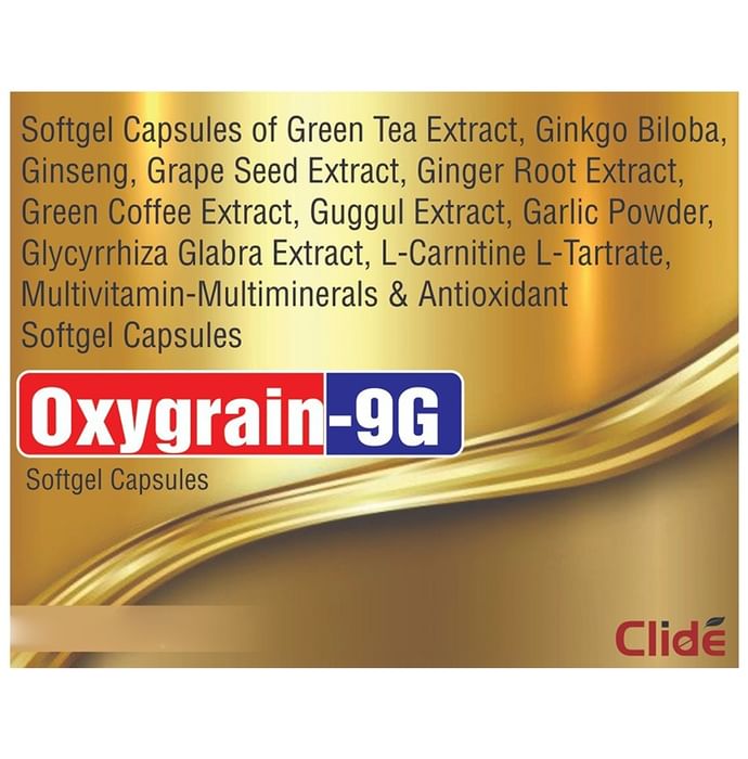 Clide Oxygrain-9G Softgel Capsule - Classic Derma