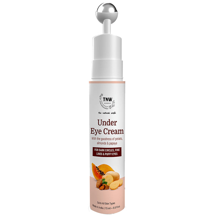 TNW- The Natural Wash Under Eye Cream with the Goodness of Potato, Almonds & Papaya - Classic Derma